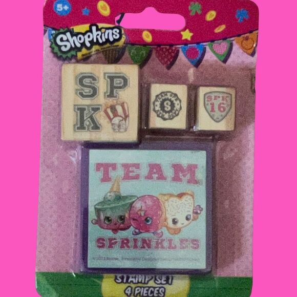 NIP Lot of Shopkins Stamps & Gel Clings - Picture 3 of 4